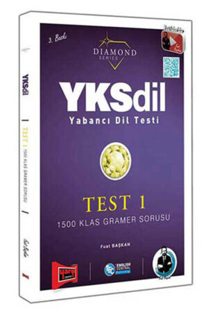 Yargı Yayınları YKSDİL Yabancı Dil Testi 1500 Klas Gramer Sorusu