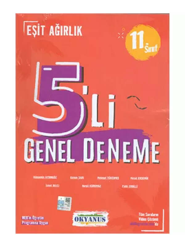 Deneme Kitabı, Okyanus Yayınları 9786257108140