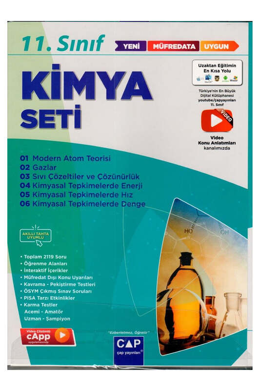 Kimya, Çap Yayınları 9786257732543
