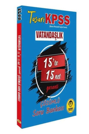 KPSS Kitap, Soru Kitabı, Tasarı Yayınları 9789944351997