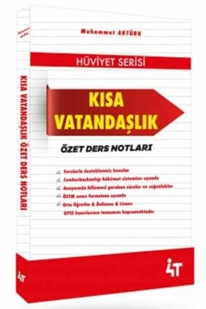 KPSS Kitap, 4T Yayınları 9786057521965
