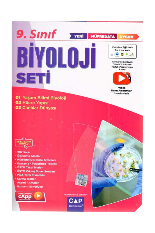 Biyoloji Kitabı, Çap Yayınları 9786257732611