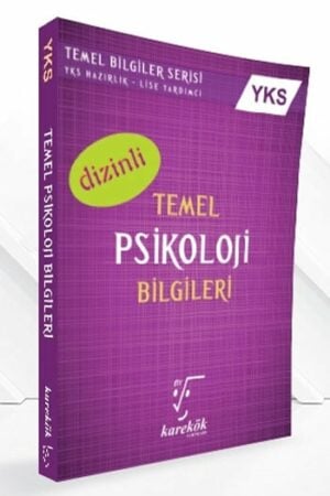 YKS Kitap, Karekök Yayınları 9786059433853