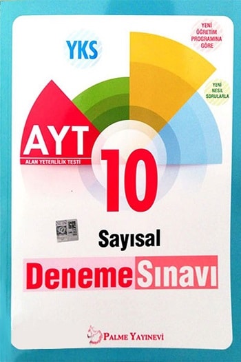 AYT Kitap, Deneme Kitabı, Palme Yayıncılık 9786052822913