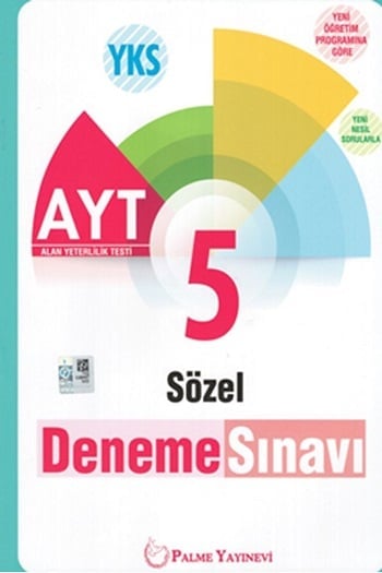 AYT Kitap, Deneme Kitabı, Palme Yayıncılık 9786052822890