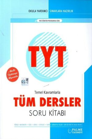 Tüm Dersler, TYT Kitap, Palme Yayıncılık 9786052823163