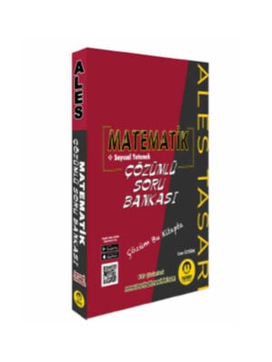 Matematik Kitabı, ALES Kitap, Soru Kitabı, Tasarı Yayınları 9786057188717