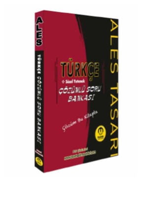 ALES Kitap, Türkçe, Soru Kitabı, Tasarı Yayınları 9786057188724