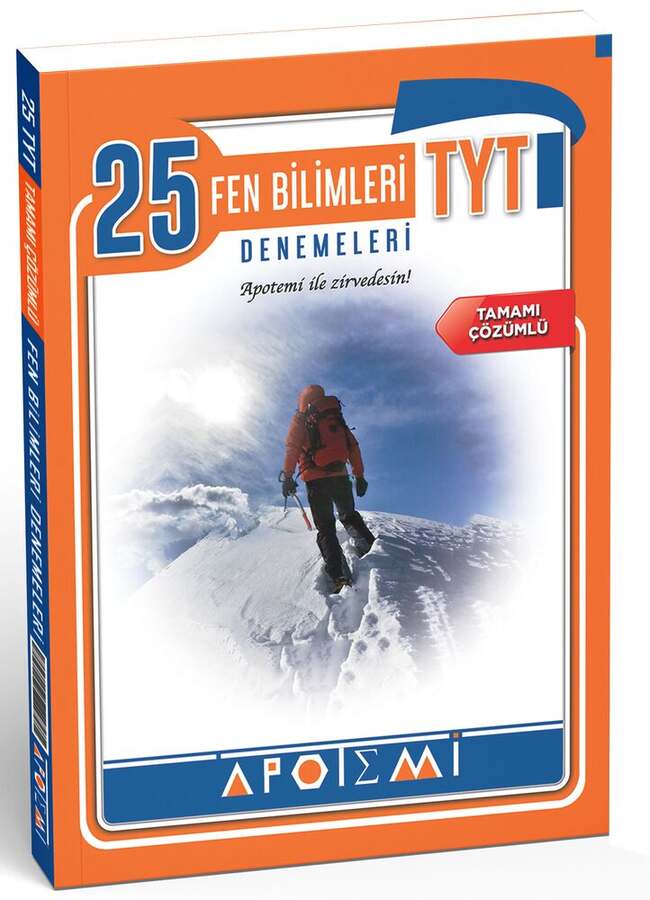 TYT Kitap, Deneme Kitabı, Apotemi Yayınları 9786057551986