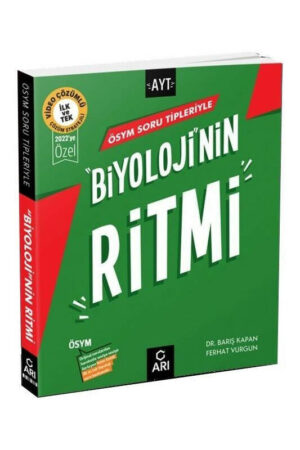 Biyoloji Kitabı, AYT Kitap, Arı Yayıncılık 9786257531603