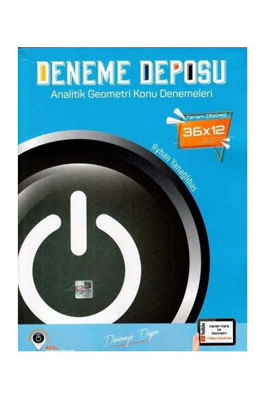 Geometri Kitabı, AYT Kitap, Deneme Kitabı, Deneme Deposu Yayınları 9786057062277