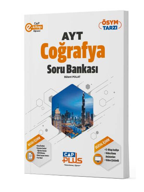 AYT Kitap, Soru Kitabı, Çap Yayınları 9786258139563
