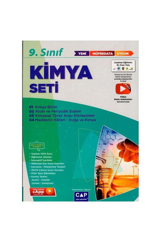 Kimya, Çap Yayınları 9786257732529