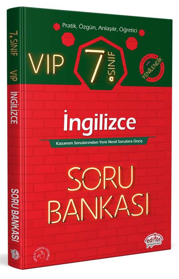Soru Kitabı, Editör Yayınevi 9786052803424