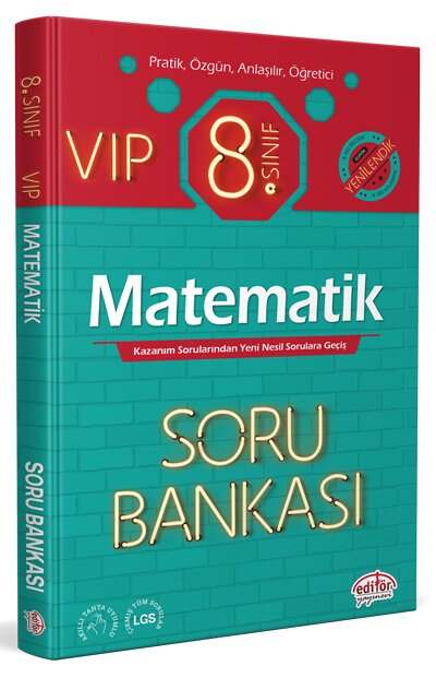 Matematik Kitabı, Soru Kitabı, Editör Yayınevi 9786052803233