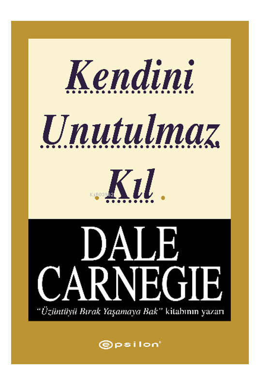 Epsilon Yayınevi 9786254143250