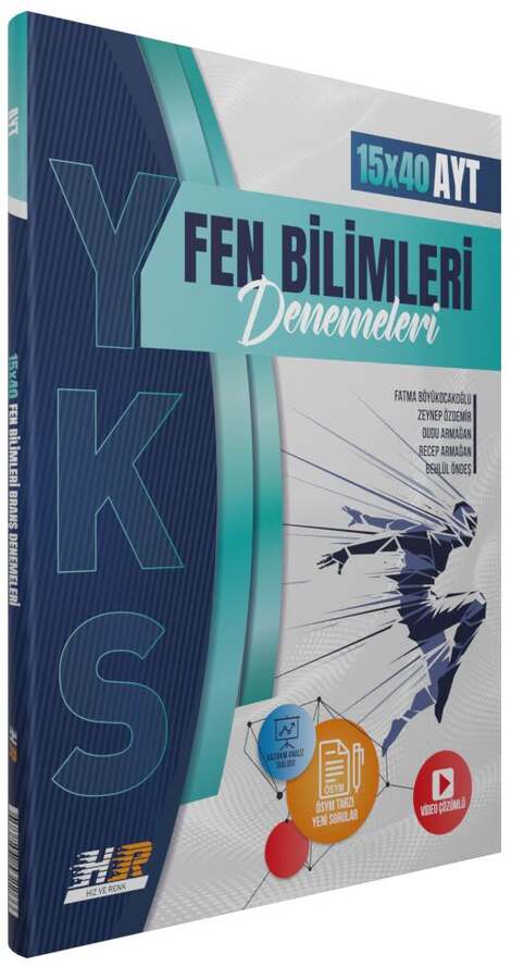 AYT Kitap, Deneme Kitabı, Hız ve Renk Yayınları 9786257532266