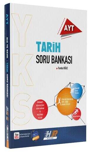 AYT Kitap, Tarih, Soru Kitabı, Hız ve Renk Yayınları 9786057530950