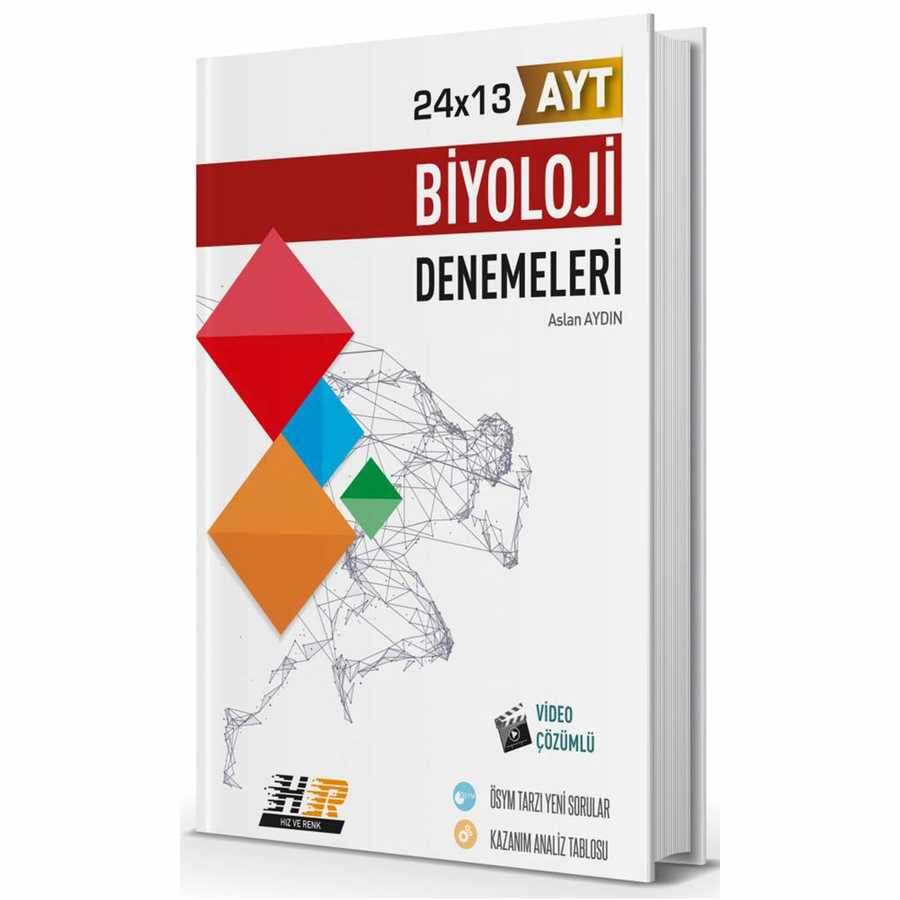 Biyoloji Kitabı, AYT Kitap, Deneme Kitabı, Hız ve Renk Yayınları 9786057530257