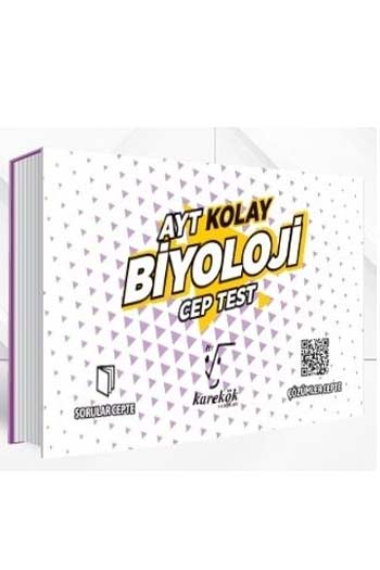Biyoloji Kitabı, AYT Kitap, Karekök Yayınları 9786057711199