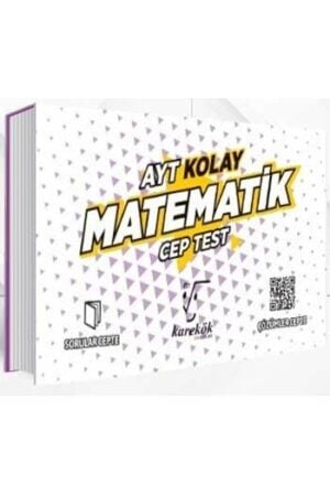 Matematik Kitabı, AYT Kitap, Karekök Yayınları 9786057711175