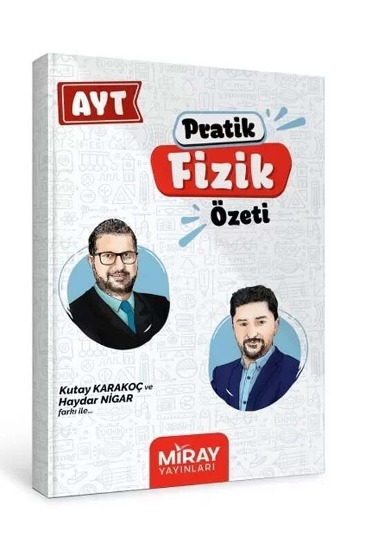 AYT Kitap, Fizik, Miray Yayınları 9786258104660
