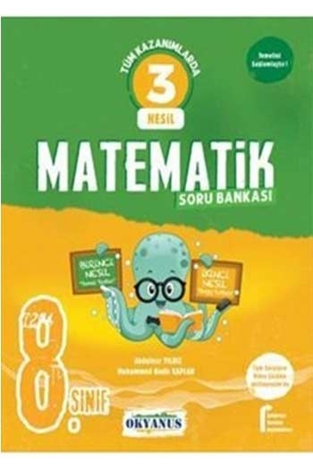 Matematik Kitabı, Soru Kitabı, Okyanus Yayınları 9786257889094