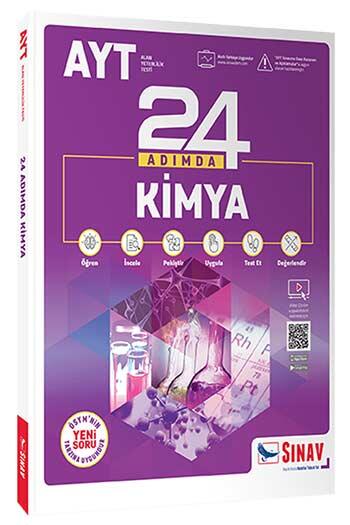 Sınav Yayınları AYT Kimya 24 Adımda Konu Anlatımlı Soru Bankası - Görsel 2