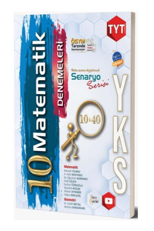 Matematik Kitabı, TYT Kitap, Deneme Kitabı, Tanım Yayıncılık 9786057284754