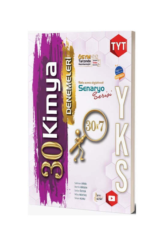 TYT Kitap, Kimya, Deneme Kitabı, Tanım Yayıncılık 9786057284730