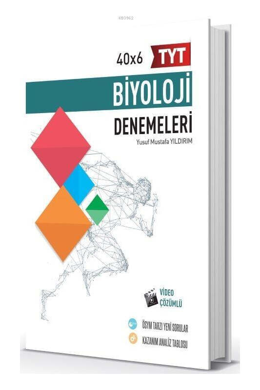 Biyoloji Kitabı, TYT Kitap, Deneme Kitabı, Hız ve Renk Yayınları 9786057530172