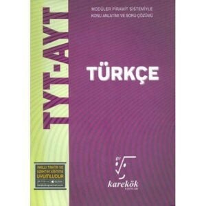 TYT Kitap, Türkçe, Konu Kitabı, Karekök Yayınları 9786257154185