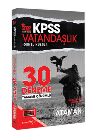 KPSS Kitap, Deneme Kitabı, Yargı Yayınları 9786254428258