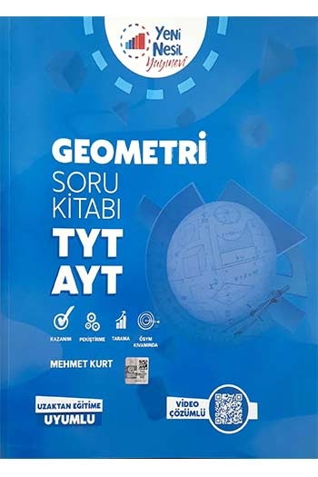 Geometri Kitabı, TYT Kitap, AYT Kitap, Yeni Nesil Yayınevi 9786052825808