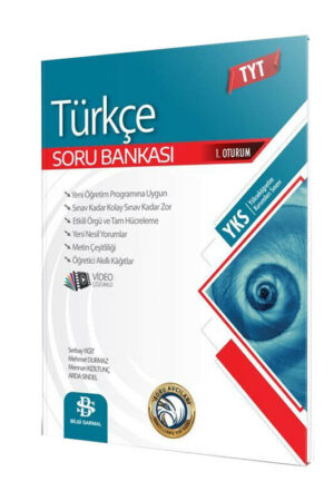 TYT Kitap, Türkçe, Soru Kitabı, Bilgi Sarmal Yayınları 9786258070989