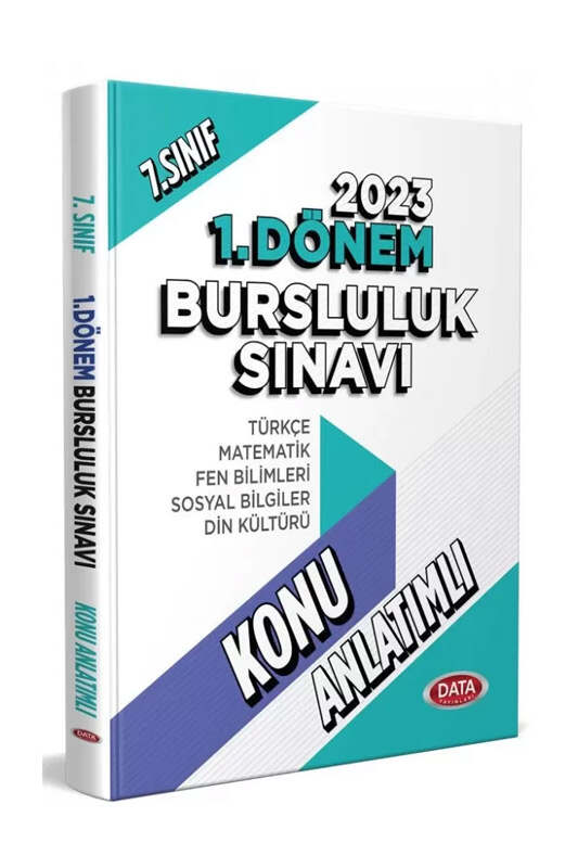 Konu Kitabı, Data Yayınları 9786256440760