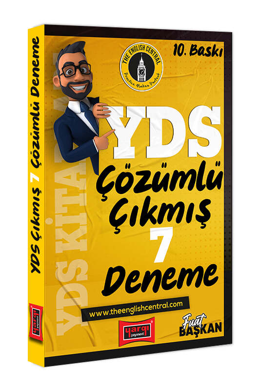 YDS Kitap, Deneme Kitabı, Yargı Yayınları 9786254216855