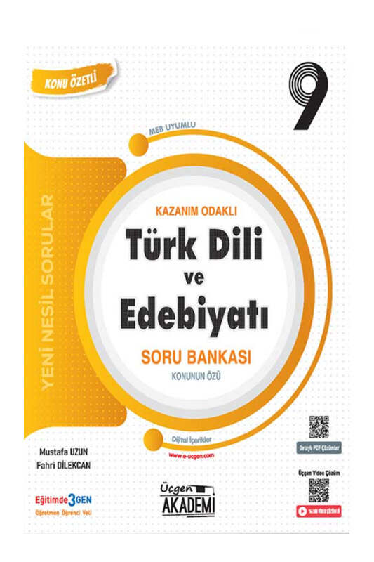 2024, Soru Kitabı, Üçgen Akademi 9786258251258