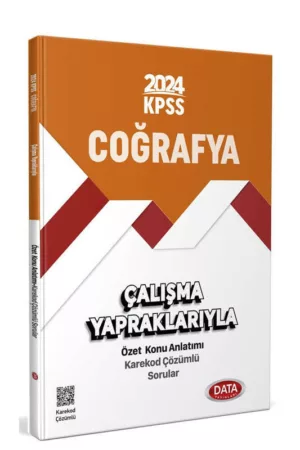 2024, KPSS Kitap, Coğafya, Konu Kitabı, Data Yayınları 9786256519367