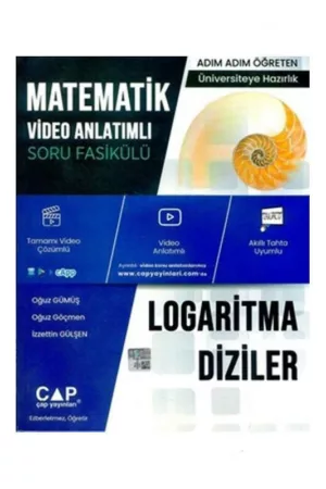 2024, Matematik Kitabı, Soru Kitabı, Konu Kitabı, Çap Yayınları 9786258225488