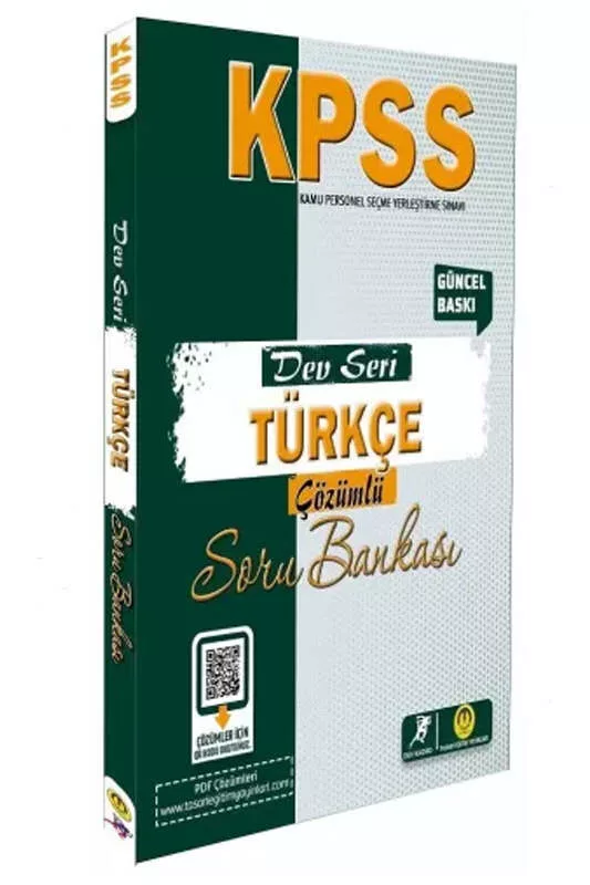 2024, KPSS Kitap, Türkçe, Soru Kitabı, Tasarı Yayınları 9786259897622