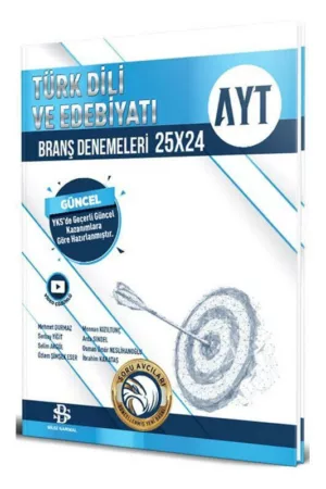 2024, AYT Kitap, Deneme Kitabı, Bilgi Sarmal Yayınları 9786256712034