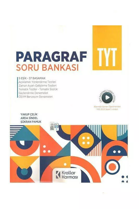 2024, TYT Kitap, Soru Kitabı, Krallar Karması Yayınları 9789750187933
