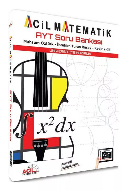 Matematik Kitabı, AYT Kitap, Soru Kitabı, Acil Yayınları 9786257134408
