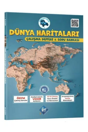 Coğafya, Soru Kitabı, KR Akademi 9786256336476