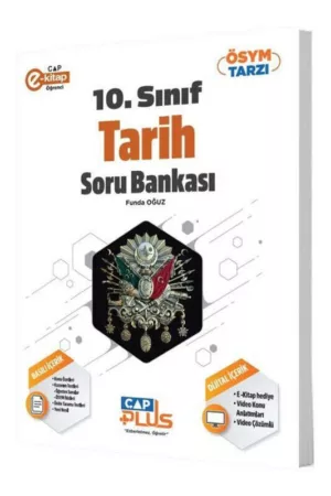 Tarih, Soru Kitabı, Çap Plus Yayınları 9786256040137