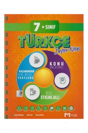 Türkçe, Mozaik Yayınları 9786257870870