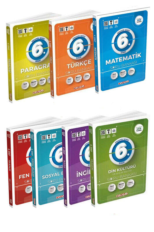 Tüm Dersler, Soru Kitabı, Dinamo Yayınları 9999B1293