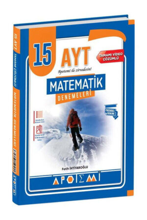 Matematik Kitabı, AYT Kitap, Deneme Kitabı, Apotemi Yayınları 9786256648517