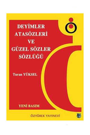 Sözlük, Özyürek Yayınları 9789754761733